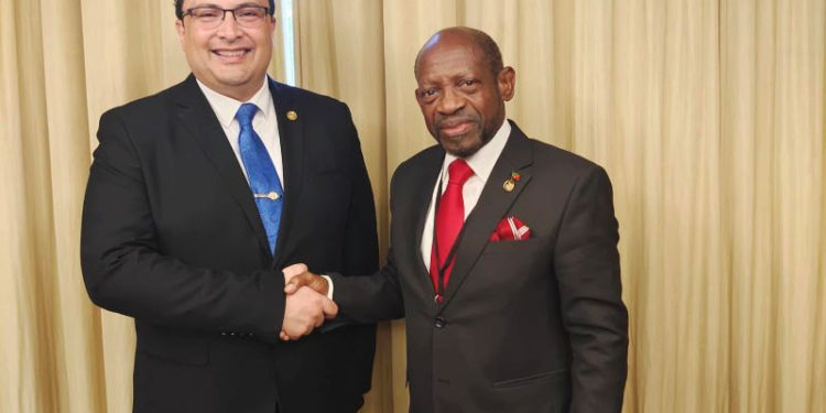 ST. KITTS AND NEVIS AND GUATEMALA PARTICIPATE IN BILATERAL MEETING