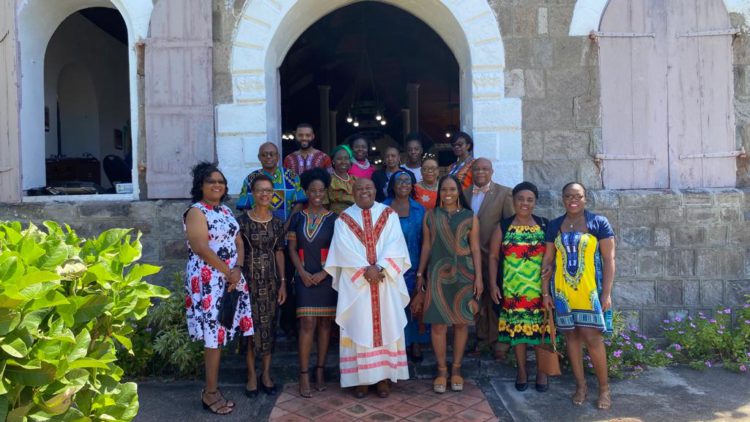 The UWI staff, students and alumni worship at St. Paul’s Anglican Church,  Charlestown, Nevis