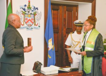 HER EXCELLENCY MARCELLA LIBURD JP SWORN IN AS ST. KITTS AND NEVIS’ FIRST FEMALE GOVERNOR-GENERAL