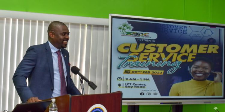 A NUMBER OF SMALL BUSINESSES ACROSS THE FEDERATION BENEFIT FROM THE SBDC’S CUSTOMER SERVICE TRAINING