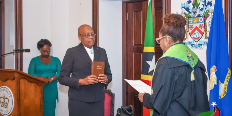 HER EXCELLENCY MARCELLA LIBURD JP SWORN IN AS ST. KITTS AND NEVIS’ FIRST FEMALE GOVERNOR-GENERAL