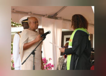 HER EXCELLENCY DAME MARCELLA LIBURD GCMG, JP INSTALLED AS FIRST FEMALE GOVERNOR-GENERAL OF ST. CHRISTOPHER AND NEVIS