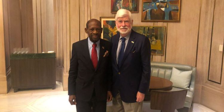 ST. KITTS AND NEVIS’ FOREIGN MINISTER DIALOGUES WITH BILATERAL PARTNERS ON DEEPENING MUTUAL AND SUSTAINABLE RELATIONSHIPS