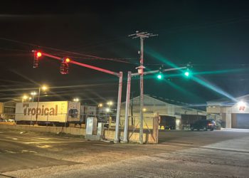 TRAFFIC SIGNALS AT THE INTERSECTION OF BIRD ROCK AND THE BAY ROAD FINALLY GET THE GREEN LIGHT