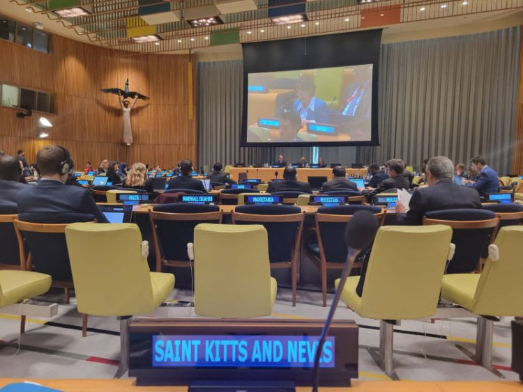Statement to be delivered by Her Excellency Nerys Dockery on behalf of St. Kitts and Nevis Meeting of the IGN on Security Council Reform