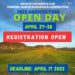 REGISTRATION OPENS FOR 2023 AGRICULTURE OPEN DAY