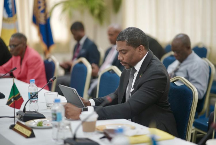 PRIME MINISTER OF SAINT KITTS AND NEVIS ATTENDS REGIONAL SECURITY MEETING