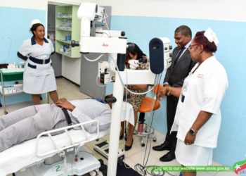 GOVERNMENT PROCURES MICROSCOPE FOR THE OPHTHALMIC UNIT AT THE JNF GENERAL HOSPITAL
