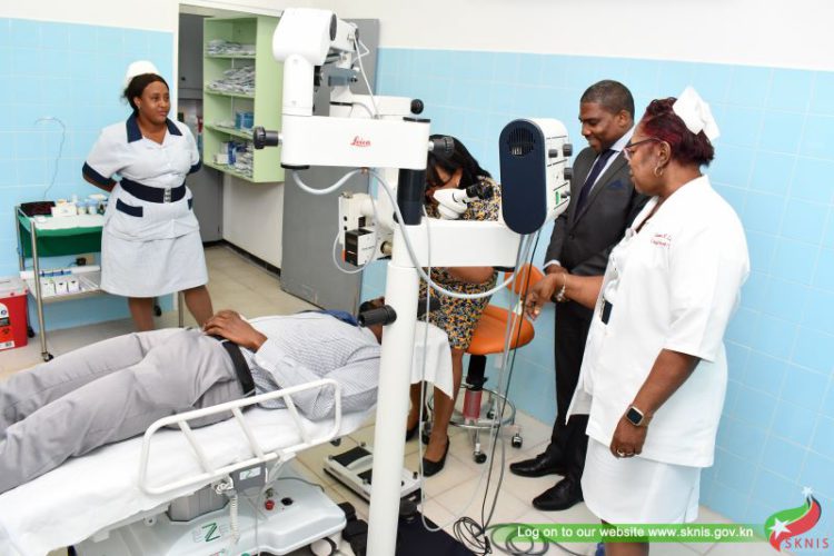 GOVERNMENT PROCURES MICROSCOPE FOR THE OPHTHALMIC UNIT AT THE JNF GENERAL HOSPITAL