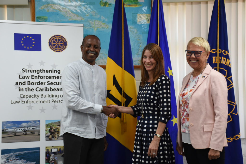 EU Deputy Secretary General launches New Partnership at Regional Security System Headquarters in Barbados