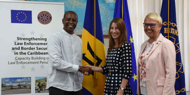 EU Deputy Secretary General launches New Partnership at Regional Security System Headquarters in Barbados