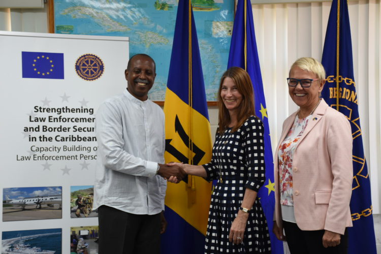 EU Deputy Secretary General launches New Partnership at Regional Security System Headquarters in Barbados