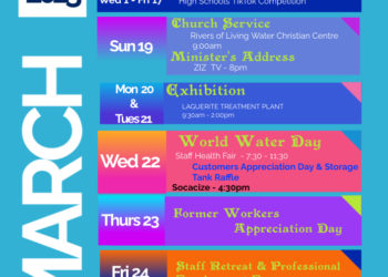 St. Kitts Water Services Department Celebrates World Water Day – MARCH 22, 2023, under the Theme: “Accelerating Change.”