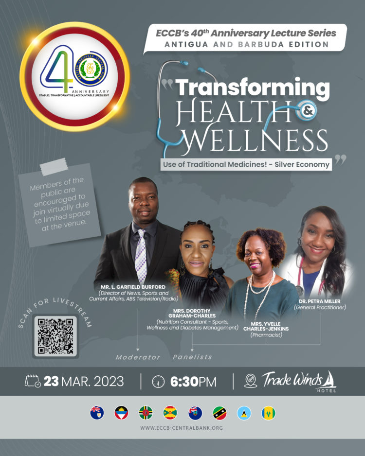 ECCB’s 40th Anniversary Lecture Series continues in Antigua and Barbuda