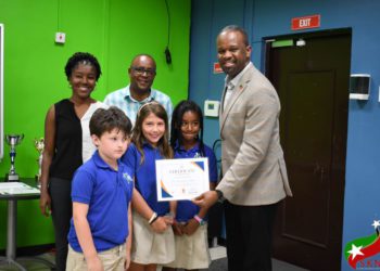 MINISTER WITH RESPONSIBILITY FOR WATER THANKS CHILDREN WHO PARTICIPATED IN WATER COMPETITION