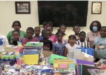 St. Kitts and Nevis Nationals Association of Washington DC Donates School Supplies to Joshua Obadiah Williams Primary School