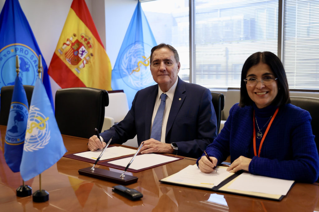 PAHO and Spain sign agreement to strengthen organ donation and transplant in the Americas