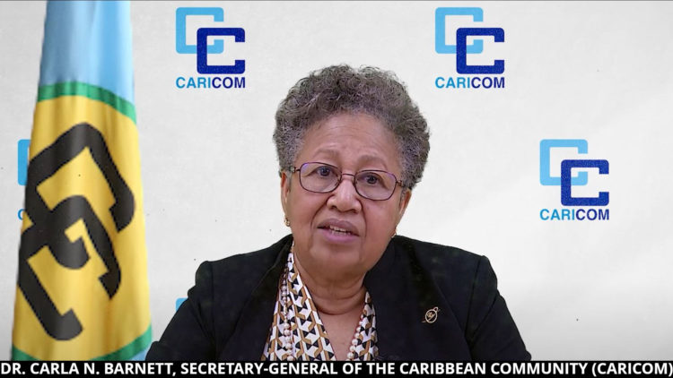 MESSAGE FROM DR. CARLA N. BARNETT, SECRETARY-GENERAL OF THE CARIBBEAN COMMUNITY (CARICOM) ON THE OCCASION OF INTERNATIONAL WOMEN’S DAY