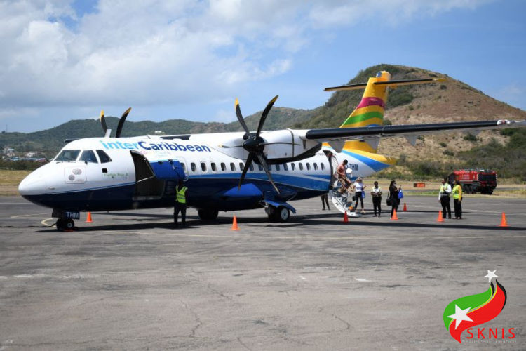 INTERCARIBBEAN AIRWAYS MAKES ITS INAUGURAL FLIGHT TO ST. KITTS