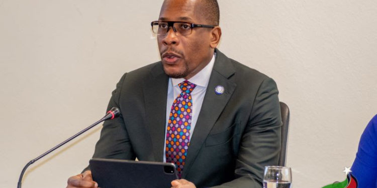 GOVERNOR OF THE ECCB COMMENDS GOVERNMENT OF ST. KITTS & NEVIS FOR RECENTLY TABLING TWO BANKING BILLS THAT WILL PROTECT THE FINANCIAL SYSTEM