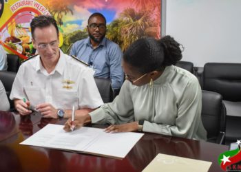 ST. KITTS AND NEVIS SIGNS BILATERAL AGREEMENT WITH UK HYDROGRAPHIC OFFICE