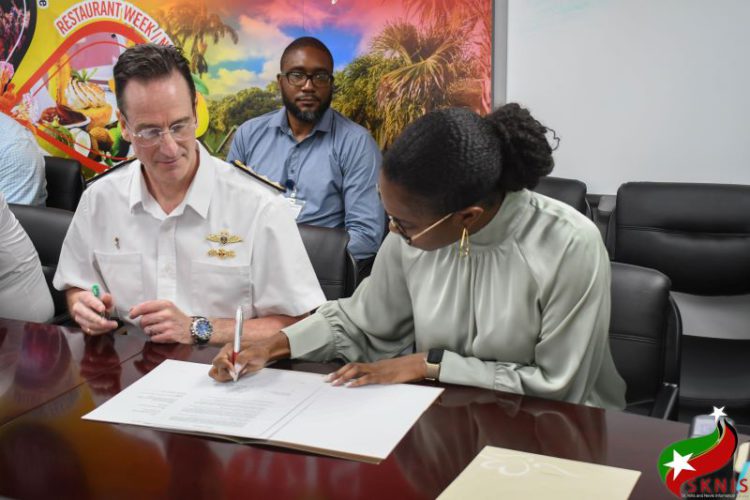 ST. KITTS AND NEVIS SIGNS BILATERAL AGREEMENT WITH UK HYDROGRAPHIC OFFICE