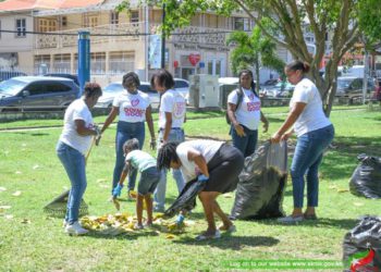 BEAUTIFICATION OF HISTORIC INDEPENDENCE SQUARE BEGINS AS PART OF GOOD DEEDS DAY CELEBRATION