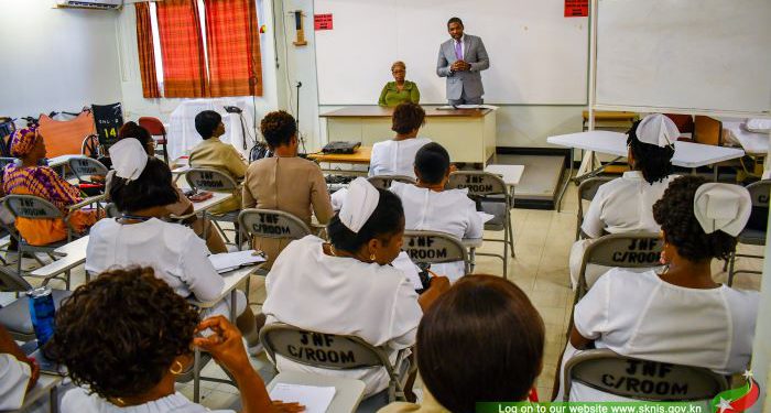 First Joint Senior Nurse Manager’s Meeting and Introduction to Leadership CoursePrime Minister of Saint Kitts and NevisHon. Dr. Terrance Drew