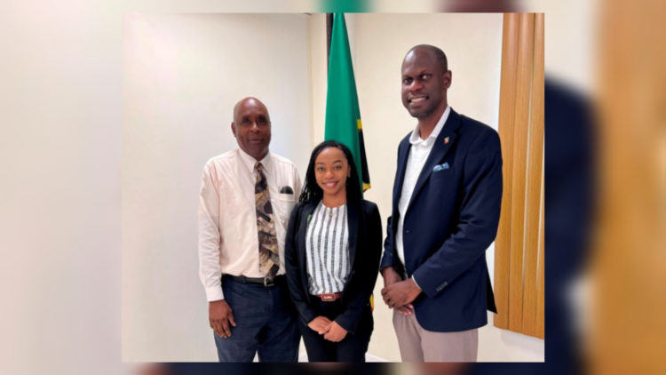 CABINET SECRETARY DR. MARCUS NATTA ENGAGES WITH HIS COUNTERPART IN NEVIS