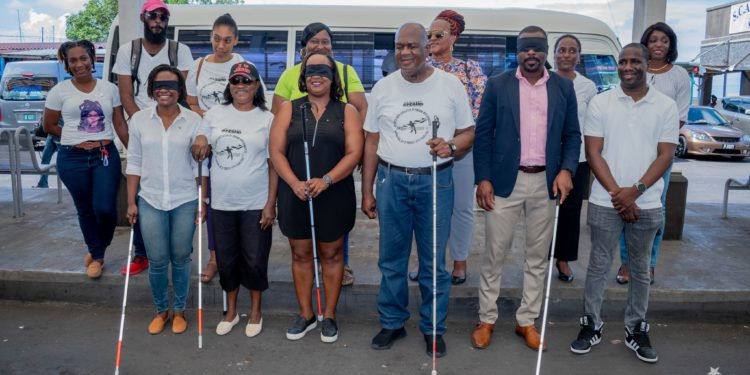 GOVERNMENT MINISTERS EXPERIENCE THE PAIN OF SOCIETY’S BLIND