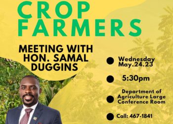 MINISTER OF AGRICULTURE TO MEET WITH ALL CROP FARMERS THIS WEEK