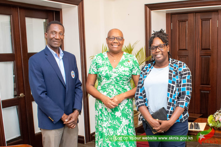 Special Olympics St Kitts and Nevis Pays Courtesy Call on Her Excellency the Governor General