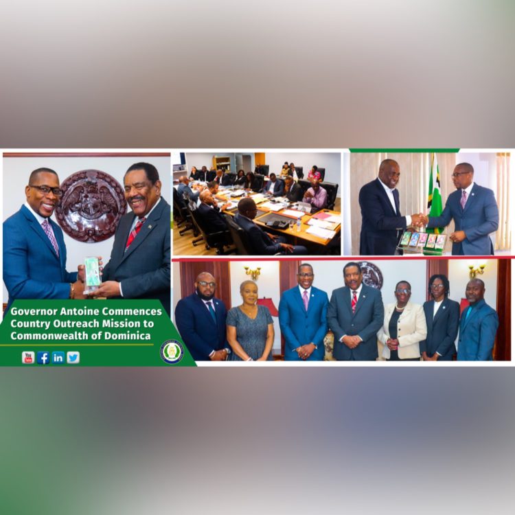ECCB Governor’s Next Country Outreach Mission Runs From 8 to 11 May in Commonwealth of Dominica