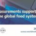 Measurements supporting the global food system