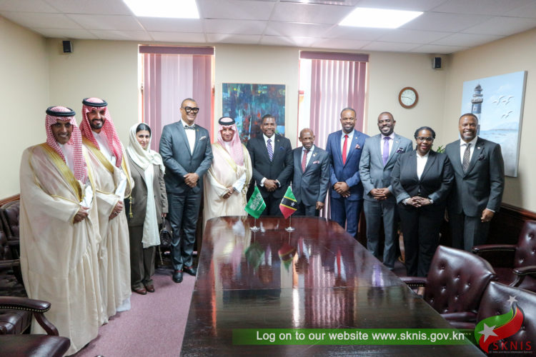 His Excellency Ahmed Agil Al Khateeb Pays Courtesy Call on Prime Minister Hon. Dr. Terrance Drew