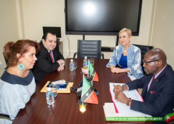 VISITING GUATEMALAN CONTINGENT PAYS VISIT TO SENIOR GOVERNMENT OFFICIALS IN ST. KITTS AND NEVIS