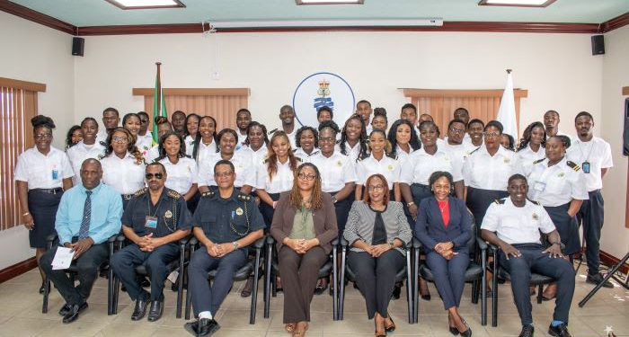FORTY-FOUR CUSTOMS OFFICERS SUCCESSFULLY COMPLETE CCLEC JUNIOR OFFICERS BASIC TRAINING COURSE