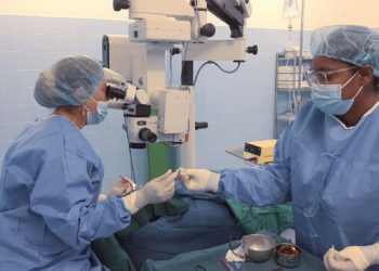 Two Cataract Surgeries Completed at JNF General Hospital Marking a Milestone in Eyecare Services