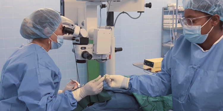 Two Cataract Surgeries Completed at JNF General Hospital Marking a Milestone in Eyecare Services