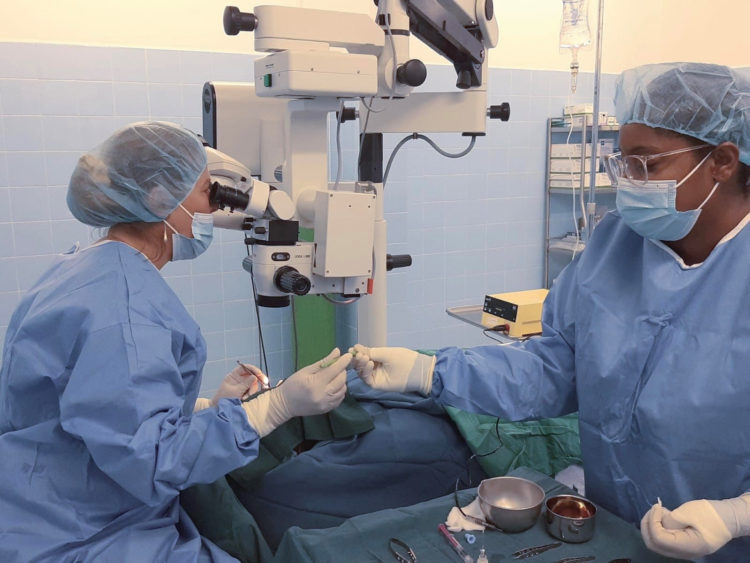 Two Cataract Surgeries Completed at JNF General Hospital Marking a Milestone in Eyecare Services