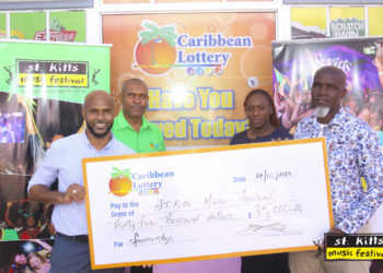 Caribbean Lottery Stands with the St. Kitts Music Festival