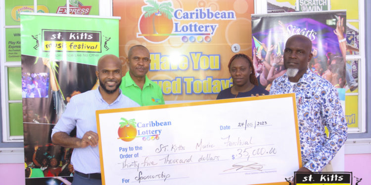 Caribbean Lottery Stands with the St. Kitts Music Festival