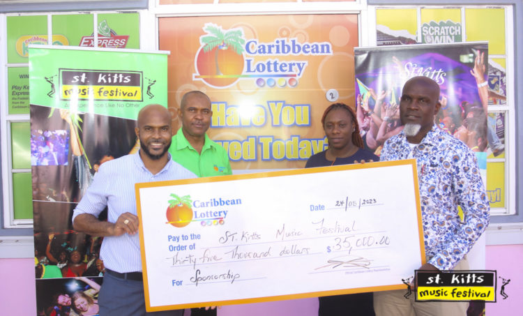 Caribbean Lottery Stands with the St. Kitts Music Festival