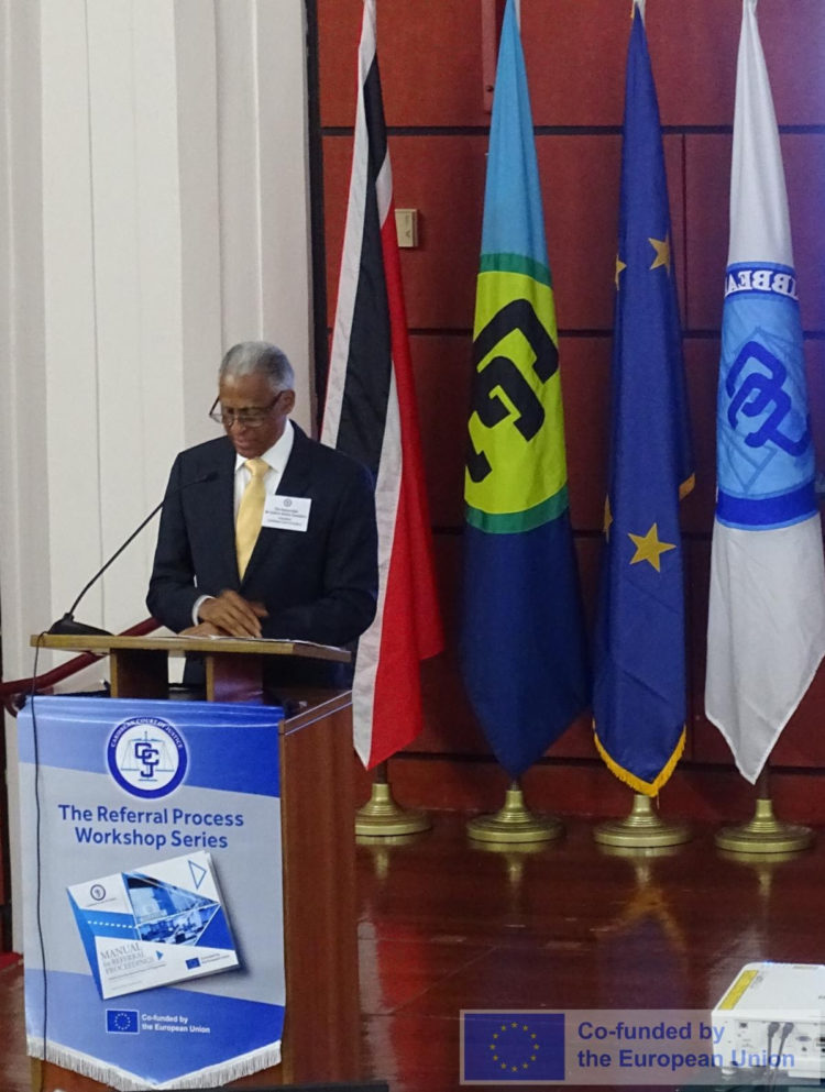 CCJ PARTNERS WITH THE JUDICIARY OF TRINIDAD & TOBAGO AND THE EUROPEAN UNION TO HOST JUDICIAL EDUCATION WORKSHOP