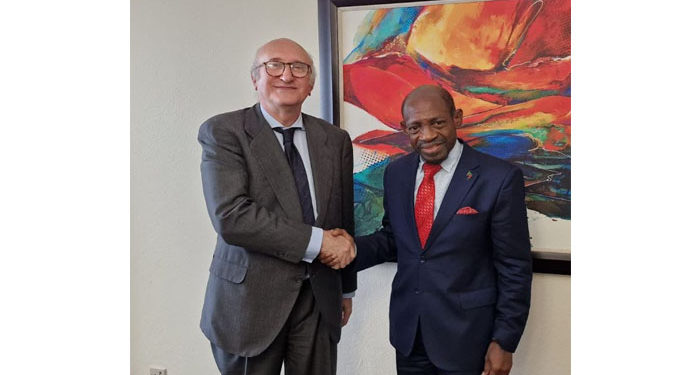 FOREIGN MINISTER DOUGLAS ENGAGES WITH BILATERAL PARTNERS IN THE MARGIN OF MEETINGS IN JAMAICA