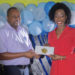 St. Kitts and Nevis Diplomat, Mrs. Sonia Boddie-Thompson gifts $1000 EC to Edgar T. Morris Primary School