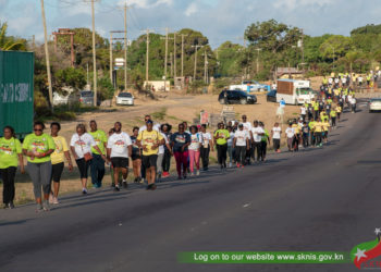 OECS Fun Walk successfully hosted in St Kitts and Nevis