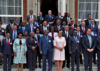 COMMONWEALTH TRADE MINISTERS MEET IN LONDON, ENGLAND