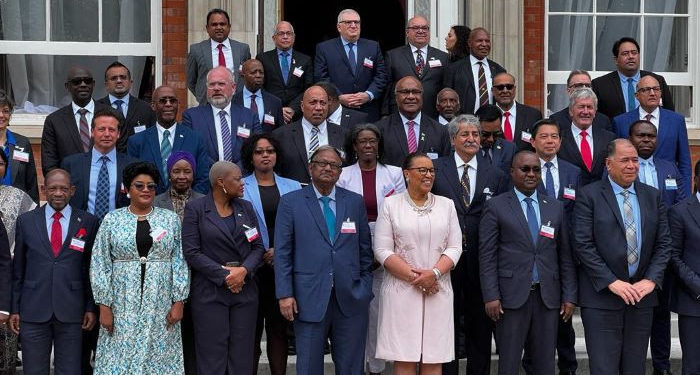 COMMONWEALTH TRADE MINISTERS MEET IN LONDON, ENGLAND