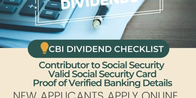 The First Wave of the Second Disbursement of CBI Dividends Made